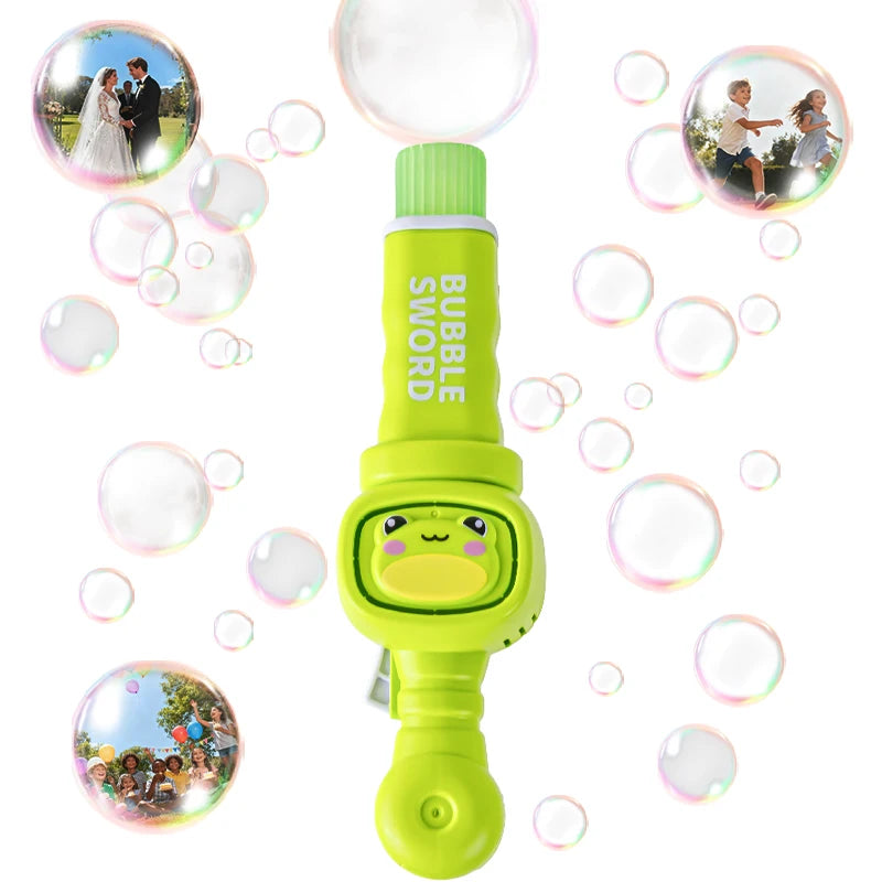 Magische Nebel-Bubble-Maschine für Kinder- mit Handschuhen