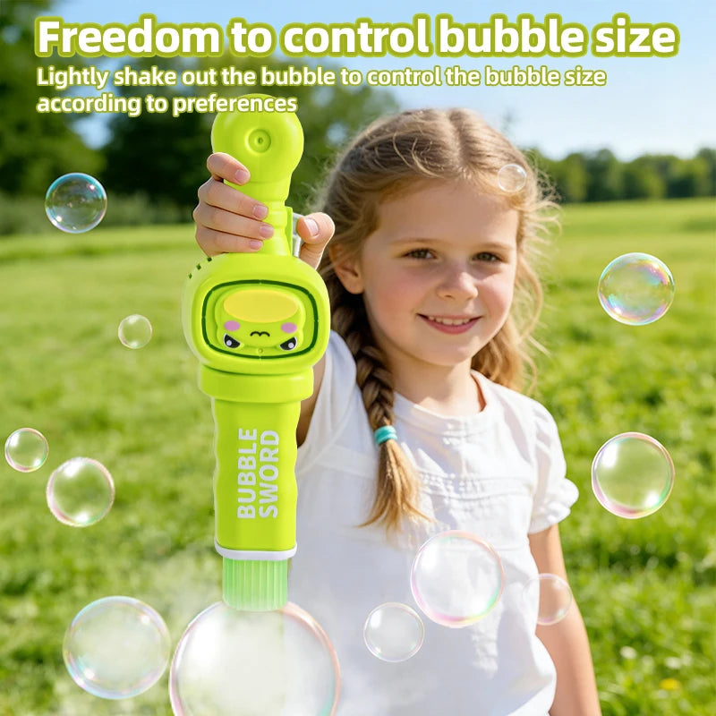 Magische Nebel-Bubble-Maschine für Kinder- mit Handschuhen